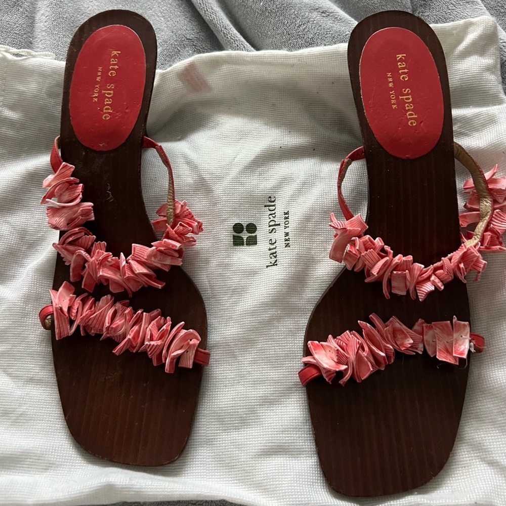 Kate Spade Coral Women's Sandals Size 9 New Never Worn